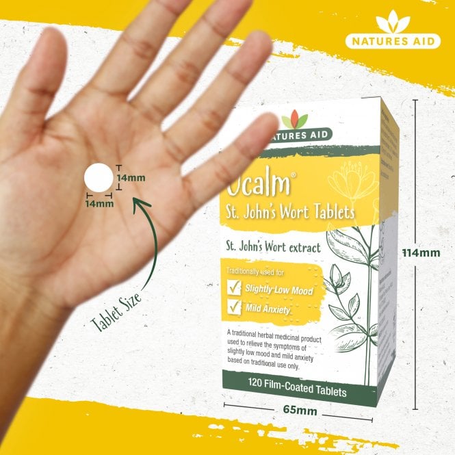 Natures Aid Ucalm St John’s Wort 120