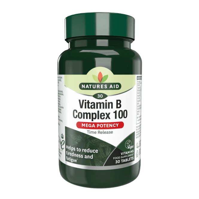 Natures Aid Vitamin B Complex 100 30