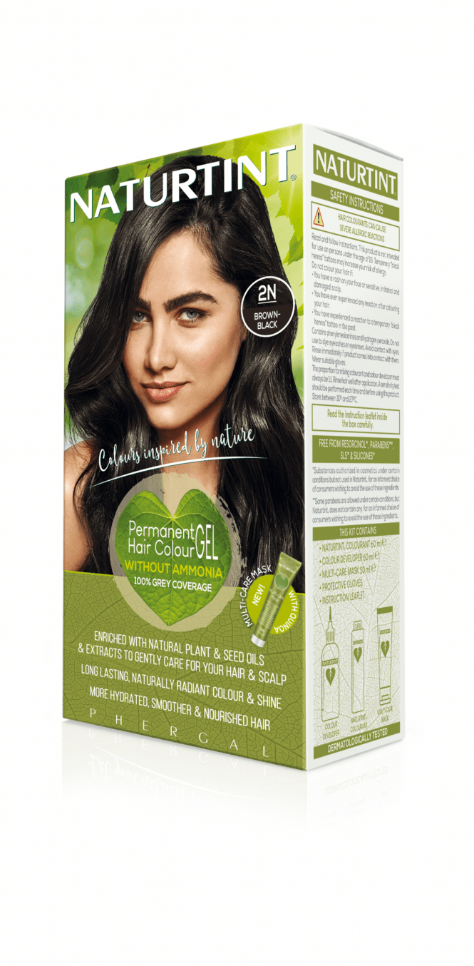 Naturtint Hair Colour - 2N Brown-Black