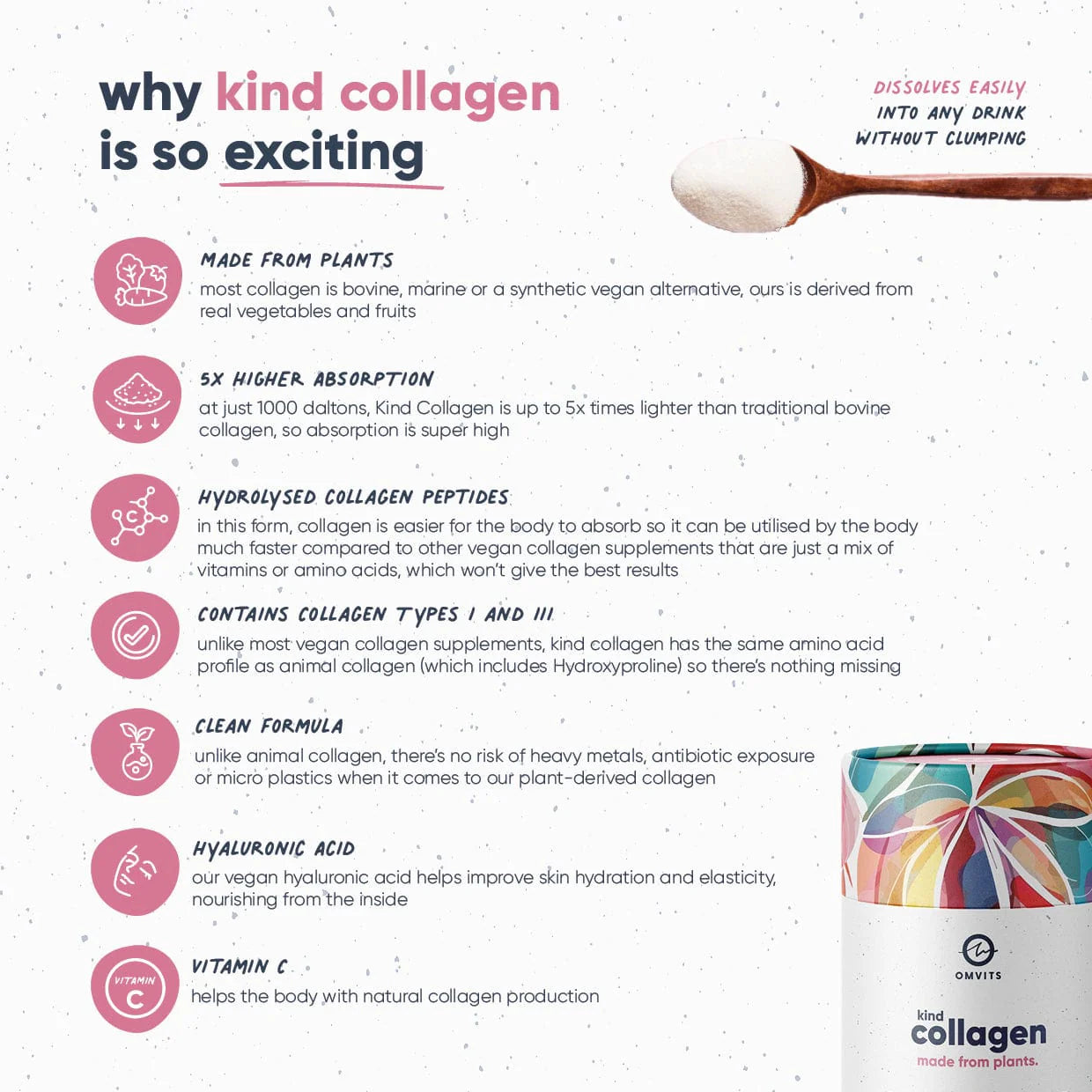 Omvits Kind Collagen 240g