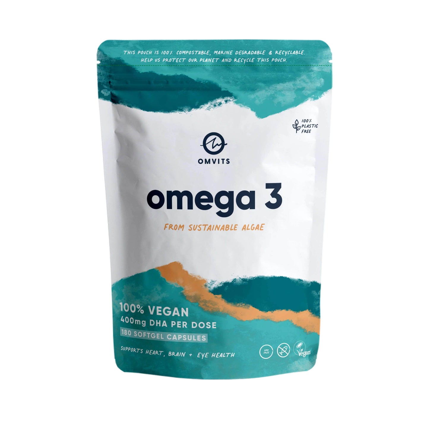 Omvits Omega 3 DHA 400mg 180