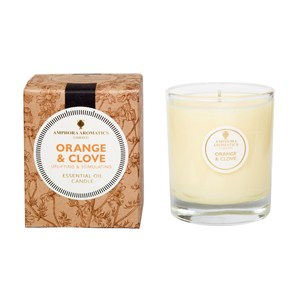 Amphora Aromtics 40hr candle Orange & Clove