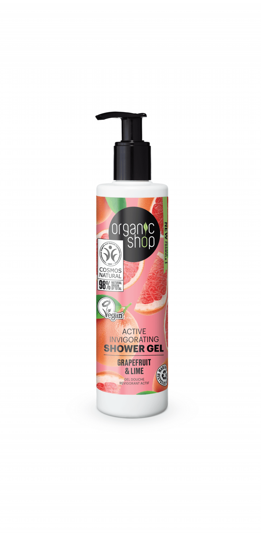 ORGANIC SHOP Active Invigorating Shower Gel 280ml