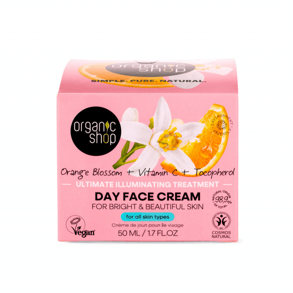 ORGANIC SHOP Orange Blossom Ultimate Illuminating Treatment Day Face Cream (50ml)
