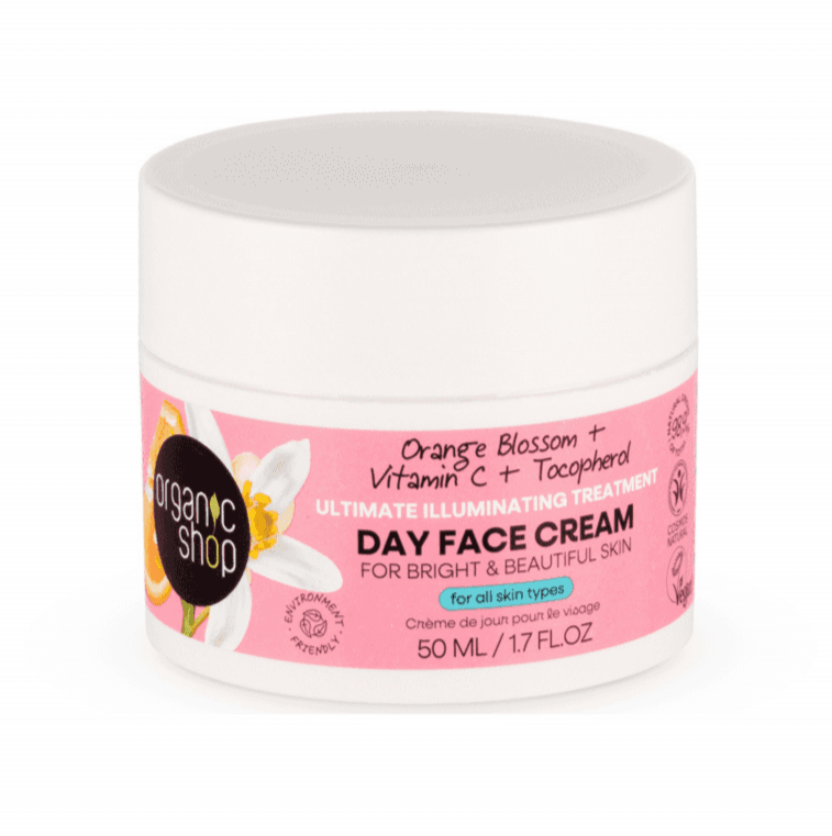 ORGANIC SHOP Orange Blossom Ultimate Illuminating Treatment Day Face Cream (50ml)