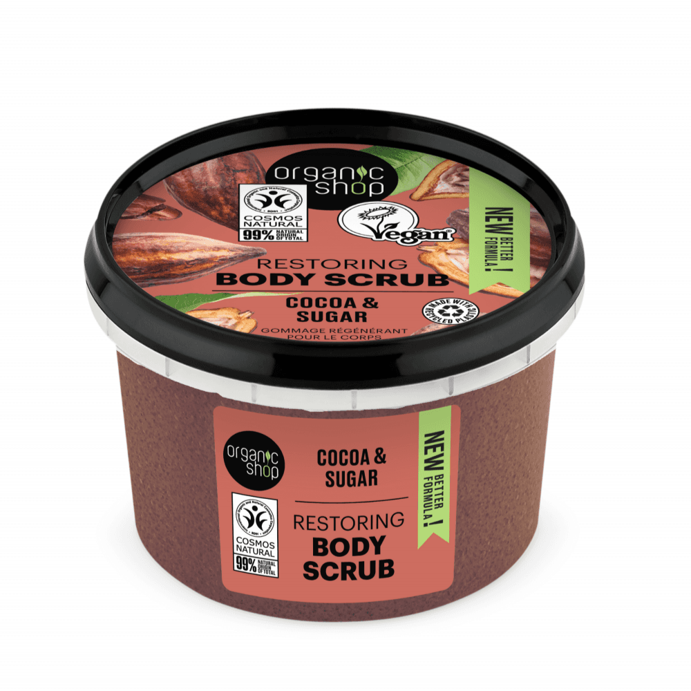 ORGANIC SHOP Restoring Body Scrub Cocoa (250ml)