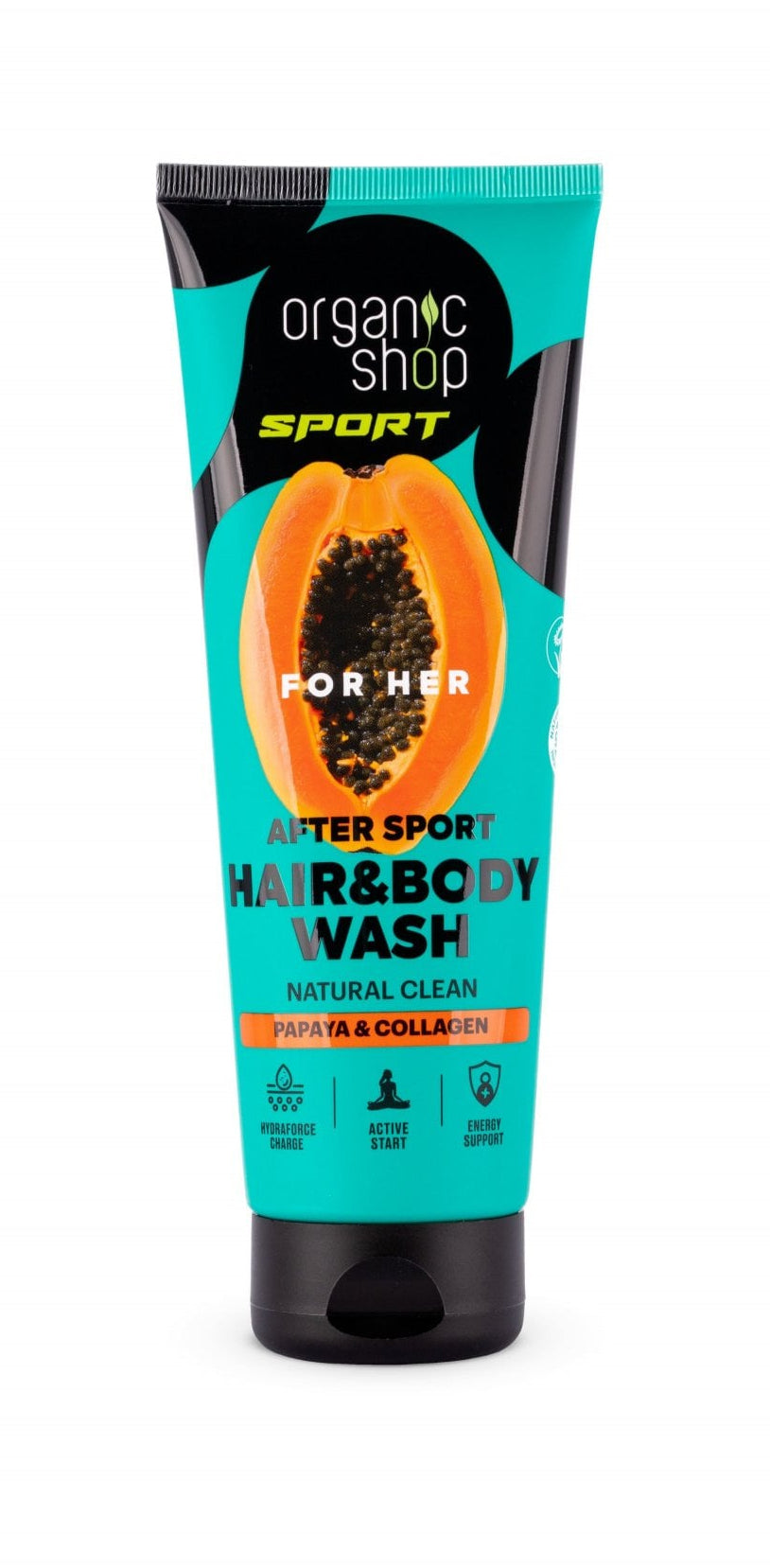 ORGANIC SHOP SPORT After Sport Hair & Body Wash FOR HER (200ml)