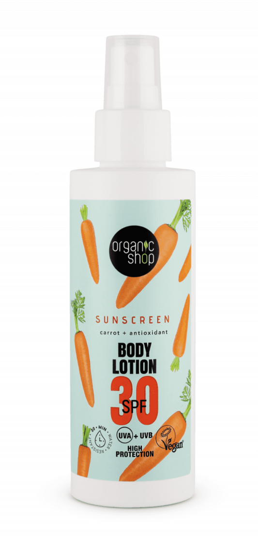 ORGANIC SHOP Sunscreen Body Lotion 30 SPF (150ml)