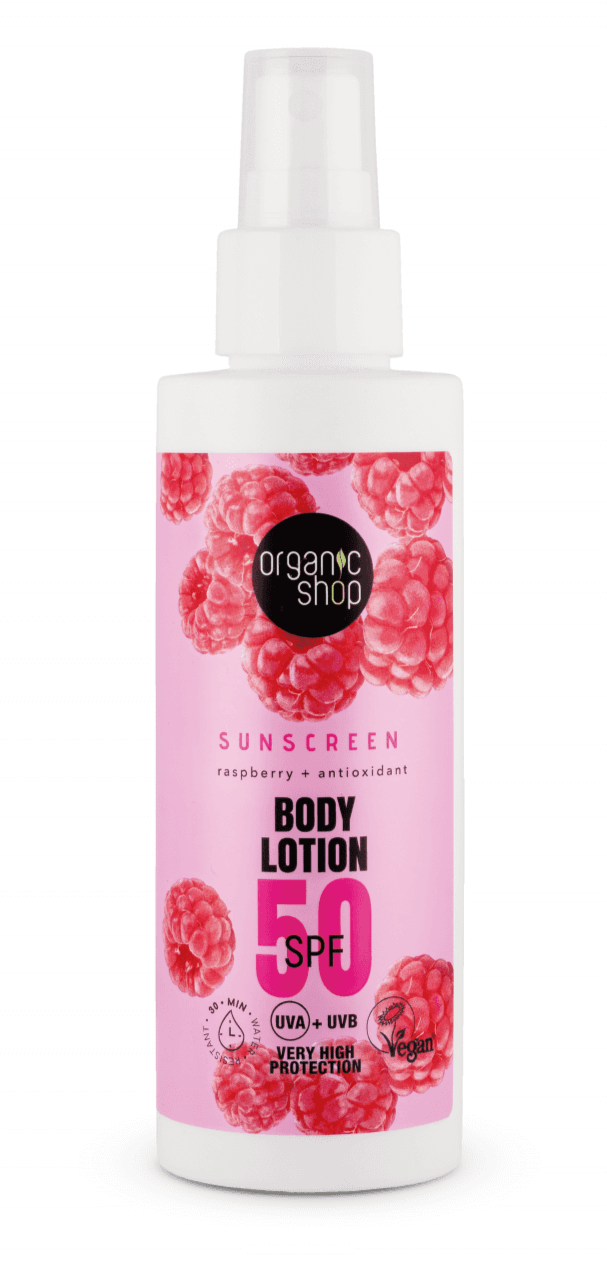 ORGANIC SHOP Sunscreen Body Lotion 50 SPF (150ml)