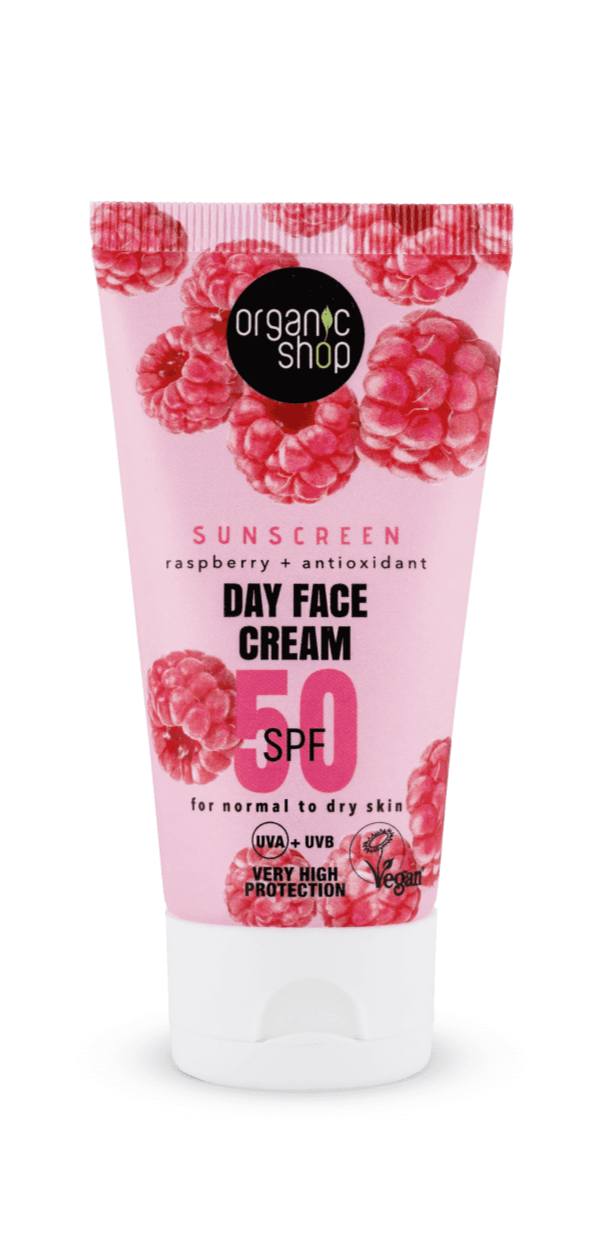 ORGANIC SHOP Sunscreen Day Face Cream 50 SPF Normal to dry skin (50ml)