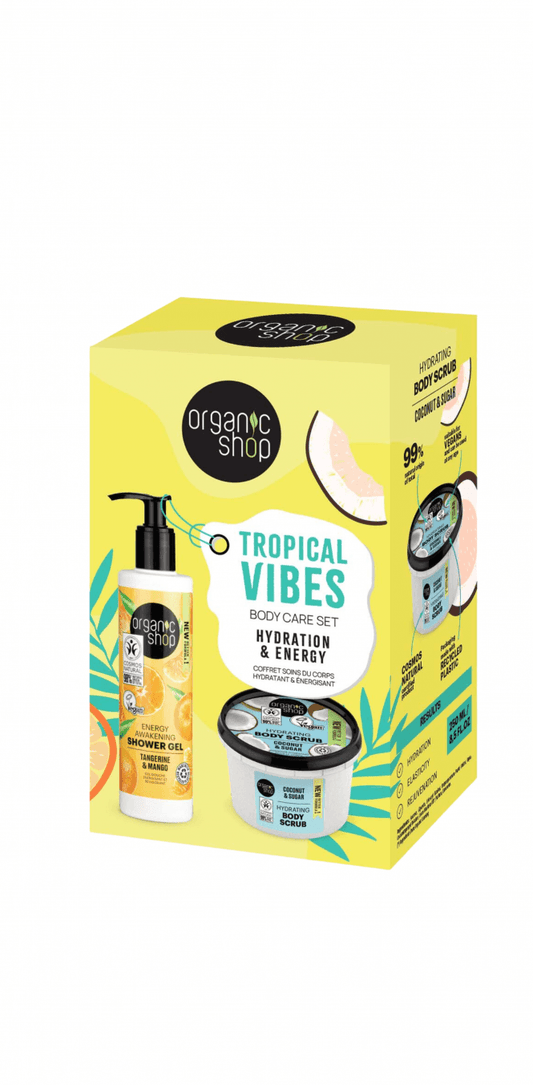 Organic Shop Tropical Vibes Body Care Set