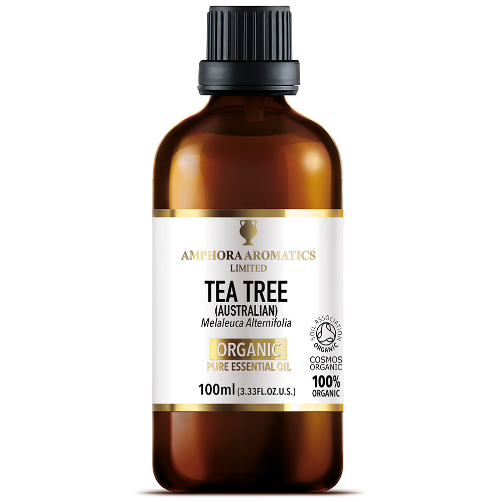 Amphora Aromatics Essential Oil Organic Tea Tree (Australian) 10ml