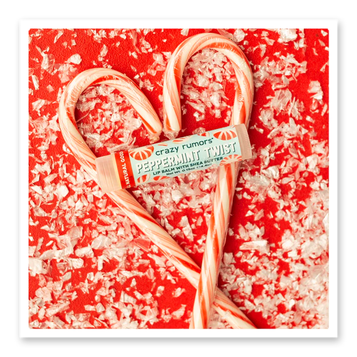 Crazy Rumours Lip Balm - Peppermint Twist