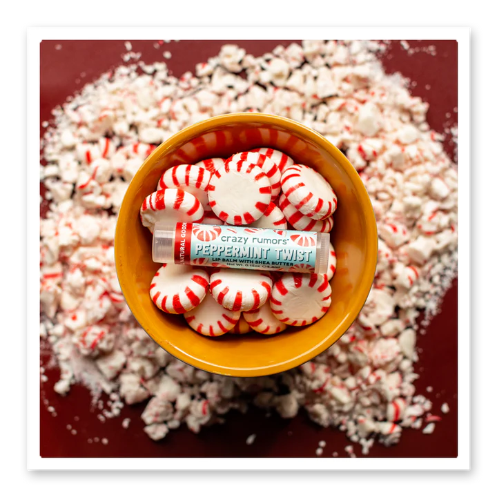 Crazy Rumours Lip Balm - Peppermint Twist