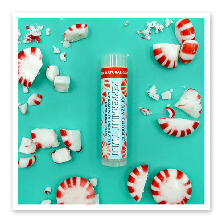 Crazy Rumours Lip Balm - Peppermint Twist