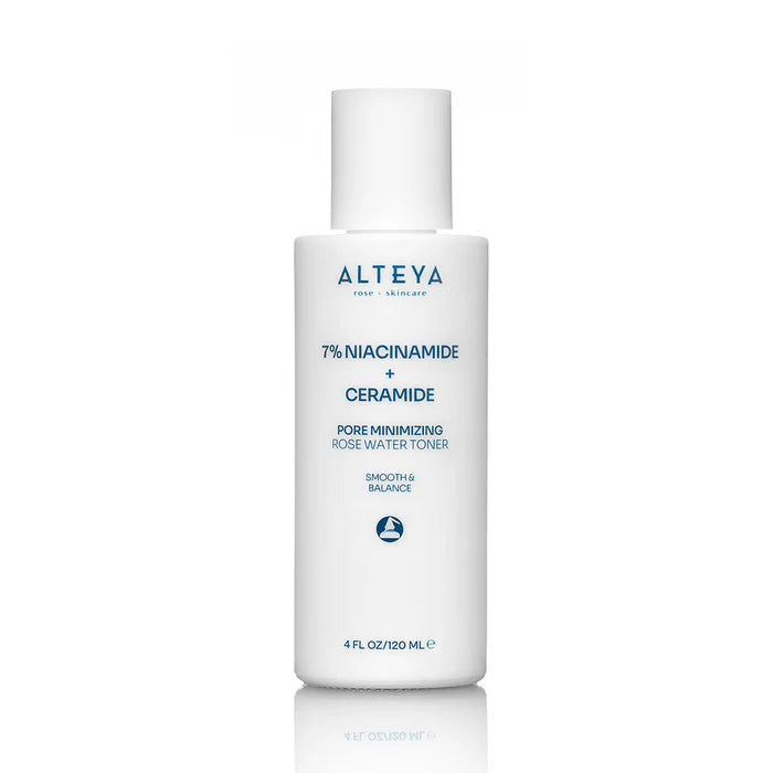 Alteya Organic Pore Minimizing Rose Water Toner (7% Niacinamide + Ceramide)