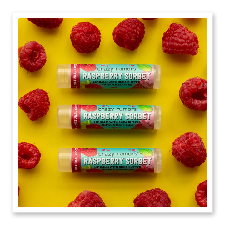 Crazy Rumors Lip Balm - Raspberry Sorbet