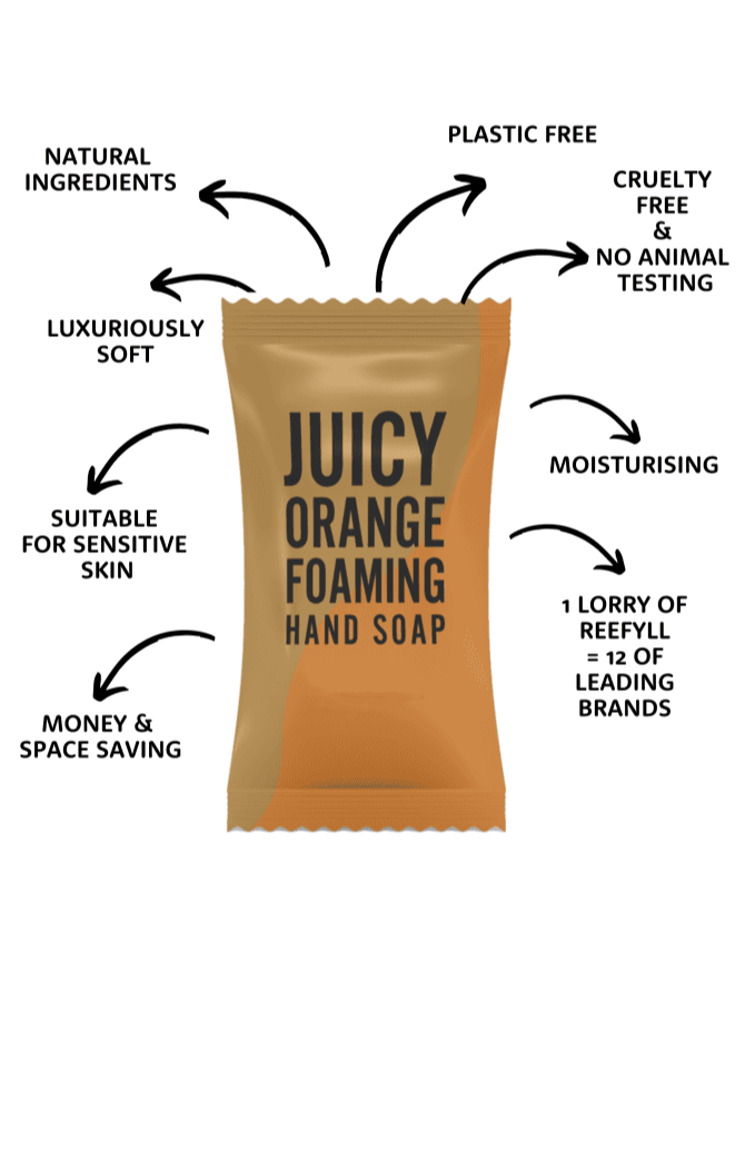 Reefyl Foaming Hand Wash x 3 - Juicy Orange