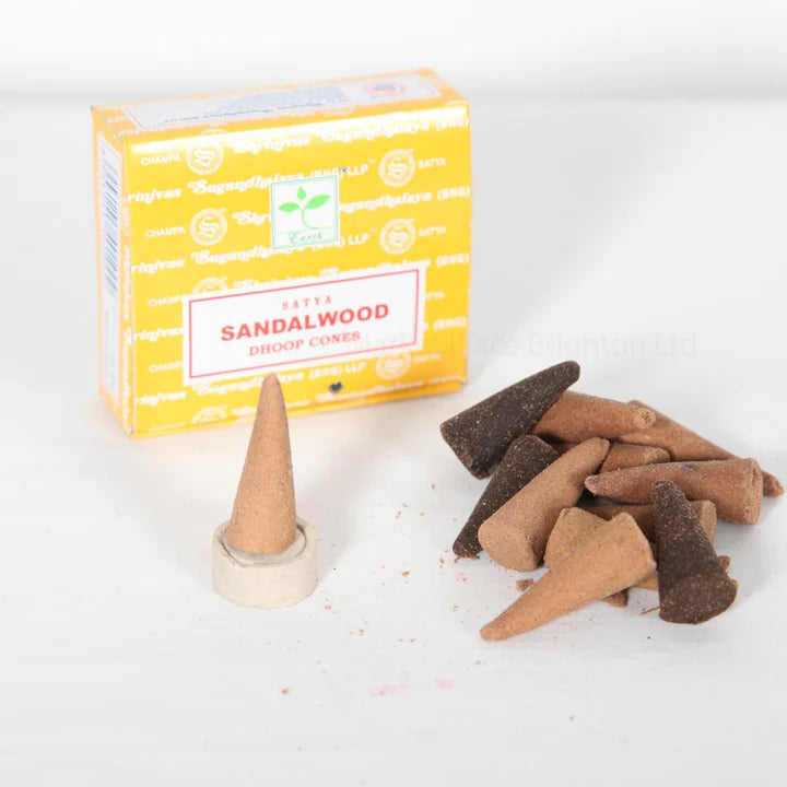 Satya Sandalwood Dhoop Cones