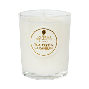 Amphora Aromatics Mini Pot Candle Tea Tree & Geranium