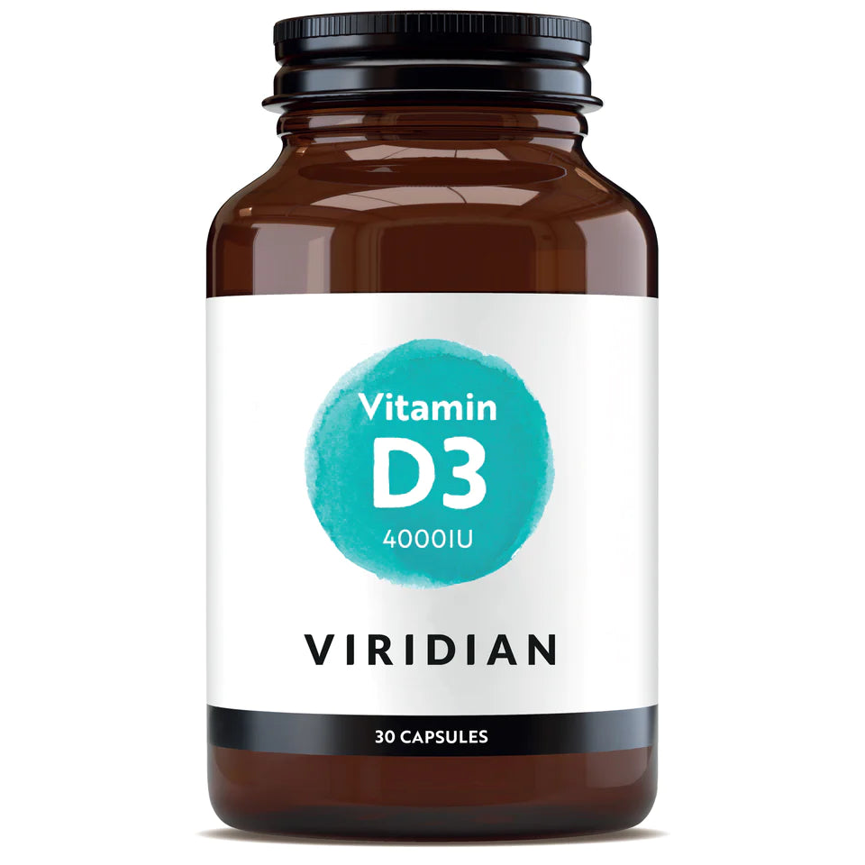 Viridian Vitamin D3 4000iu 30