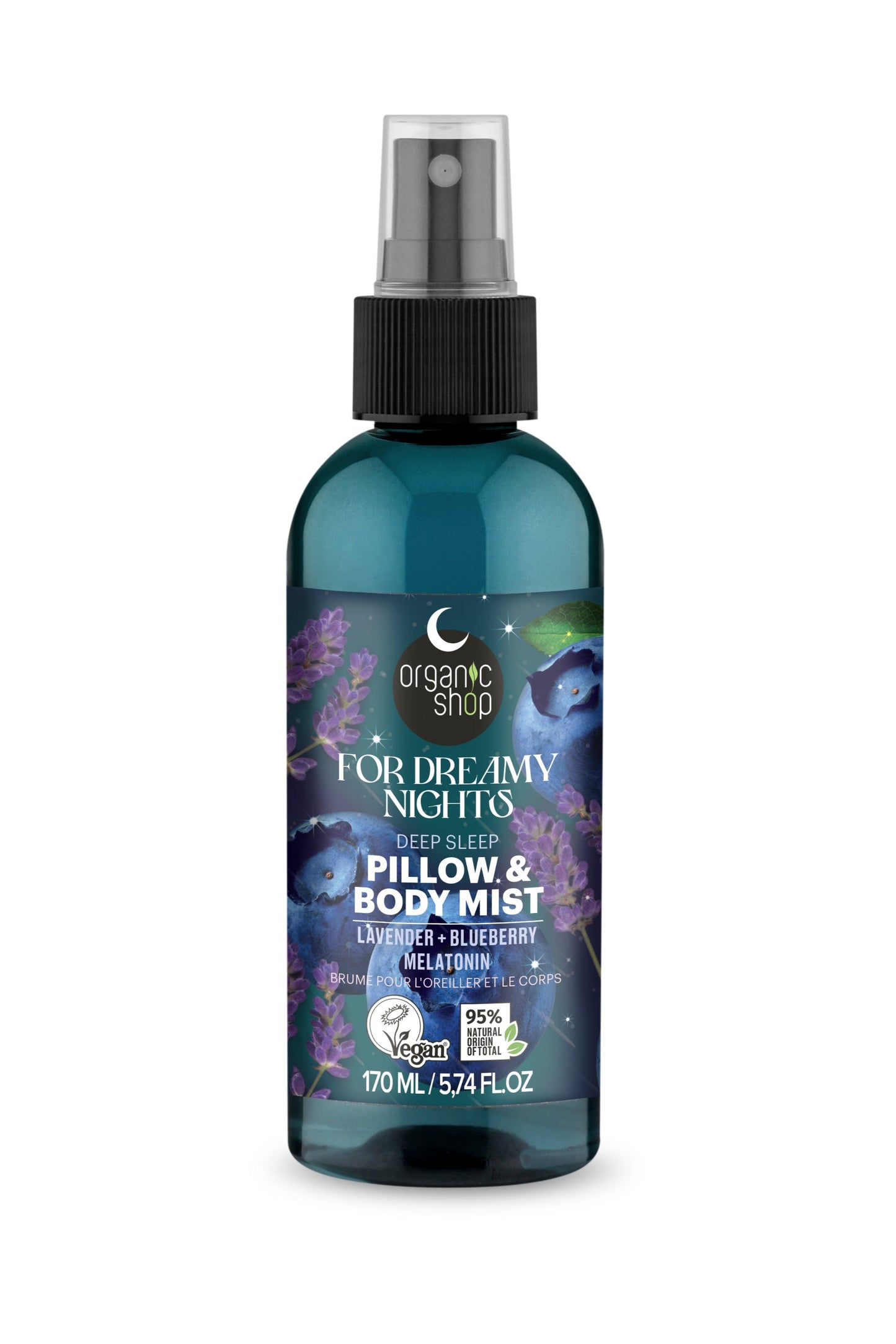 Organic Shop Pillow & Body Mist For Dreamy Nights