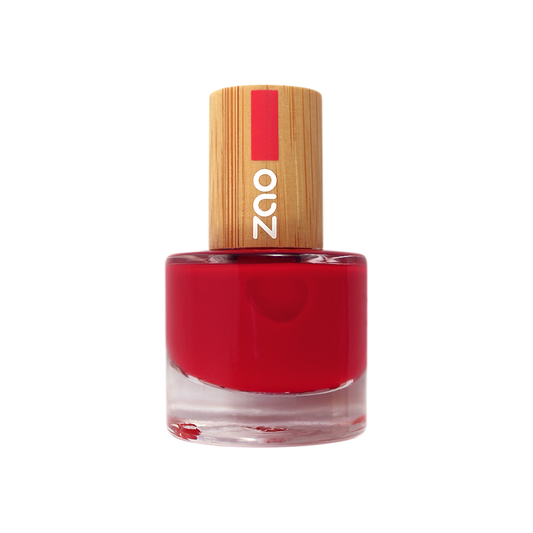 Zao Nail Polish Classic Red 650