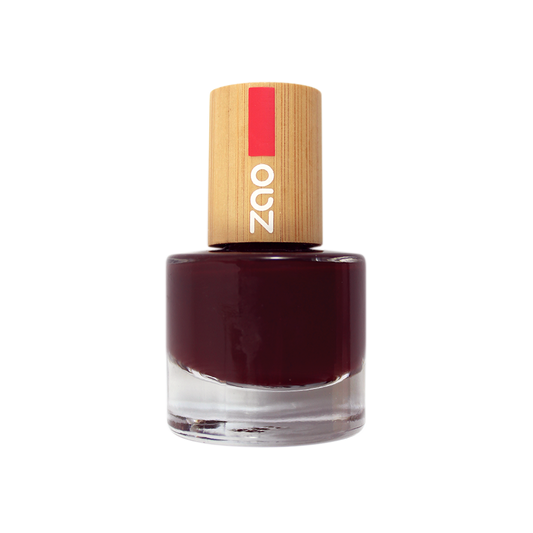Zao Nail Polish Black Cherry 659