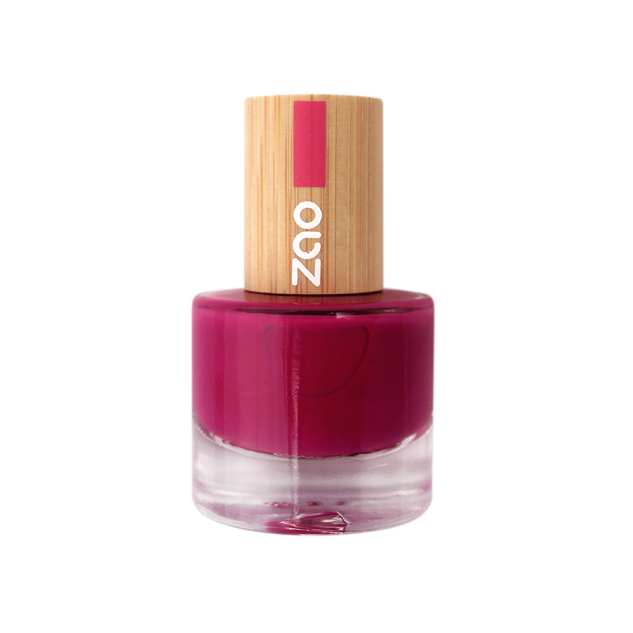 Zao Nail Polish Raspberry 663