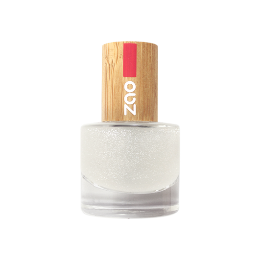 Zao Nail Polish Glitter Top Coat 665