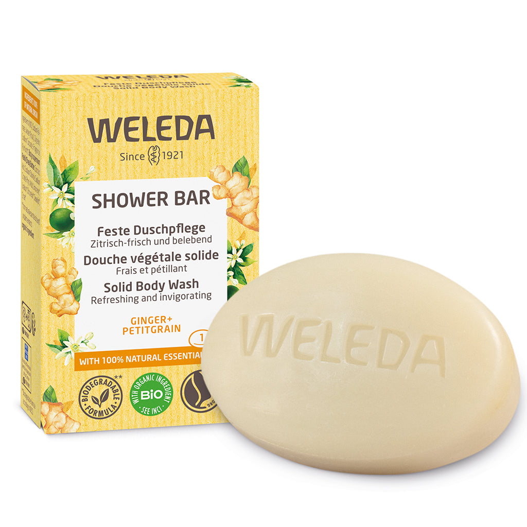 Weleda Shower Bar Ginger and Petitgrain