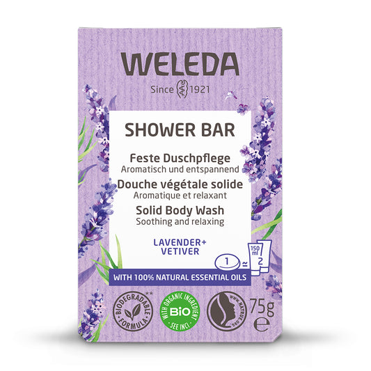 Weleda Shower Bar Lavender and Vetiver