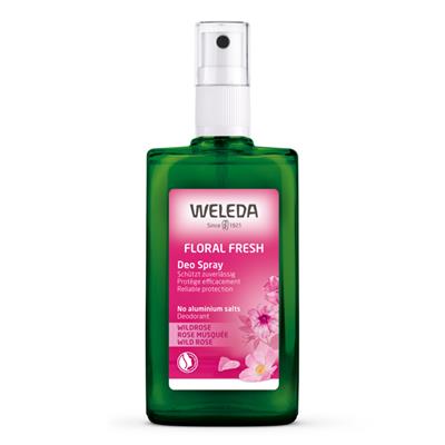 Weleda Floral Fresh Deodorant Spray Wild Rose