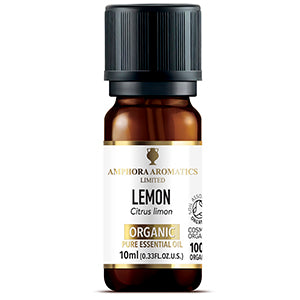 Amphora Aromatics Essential Oil Lemon Organic 10ml