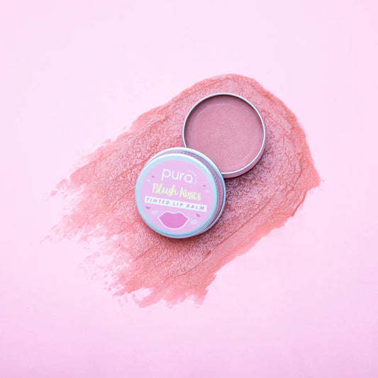 Pura Tinted Lip Balm - Blush Kisses