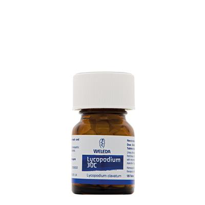 Weleda Homeopathic Remdies 30c Lycopodium