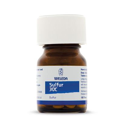 Weleda Homeopathic Remdies 30c Sulfur
