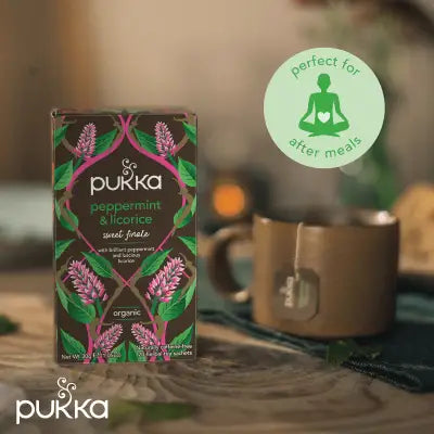 Pukka Teabags  - Peppermint & Licorice