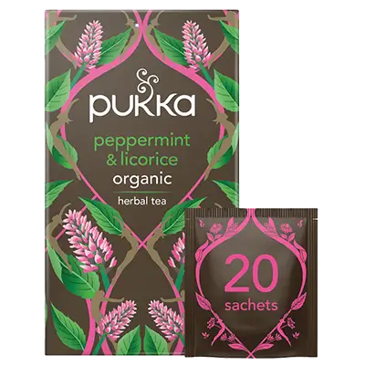 Pukka Teabags  - Peppermint & Licorice