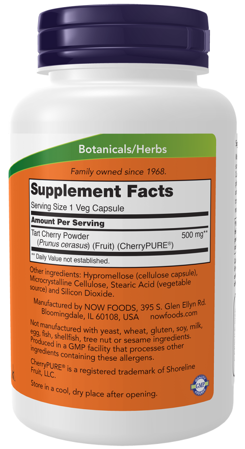 NOW Tart Cherry 500mg 90