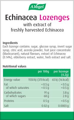 A.Vogel Echinacea Lozenges 40g