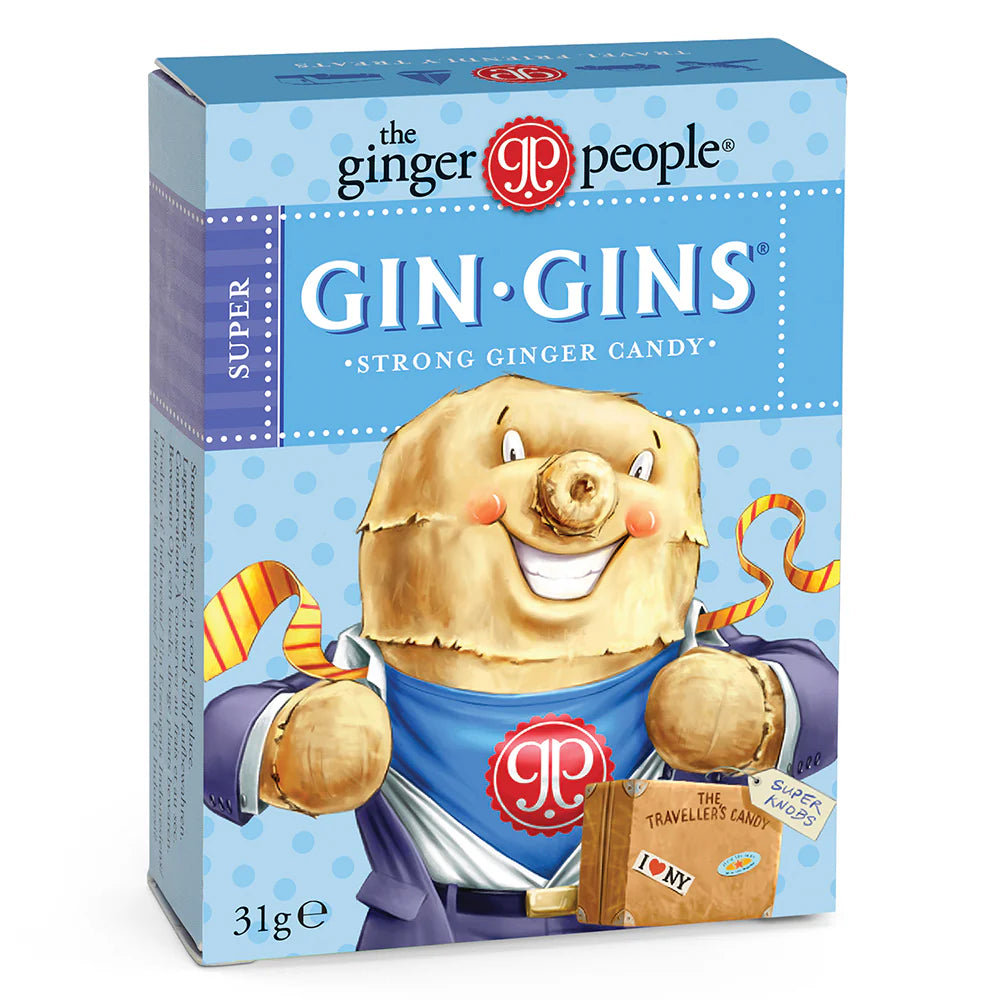 Gin Gins Super Strong Caramel 31g