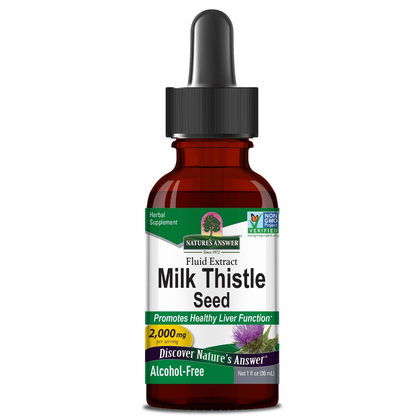 Natures Answer Milk Thistle Seed Tincture 30ml