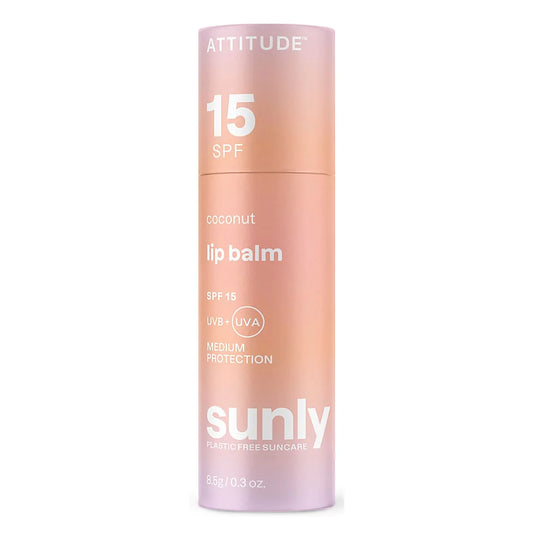 Attitude Sunly Coconut Lip Balm SPF 15