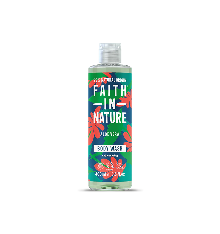 Faith In Nature Body Wash 400ml  - Aloe Vera