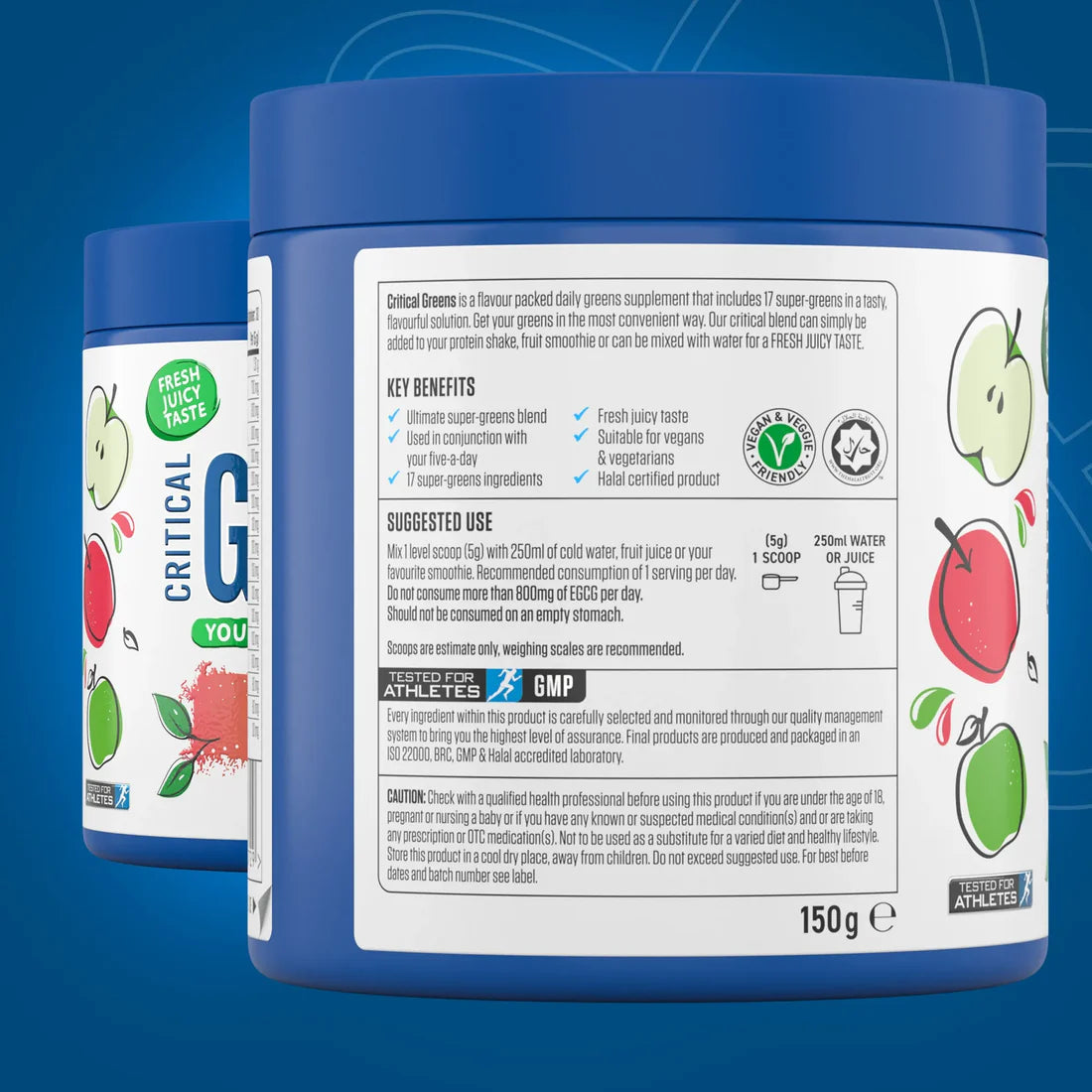 Applied Nutrition Critical Greens Powder 150g