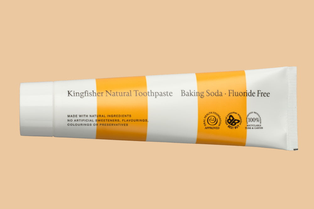 Kingfisher Toothpaste  - Baking Soda Fluoride Free