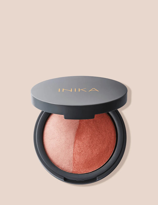 Inika Baked Blush Duo Burnt Peach