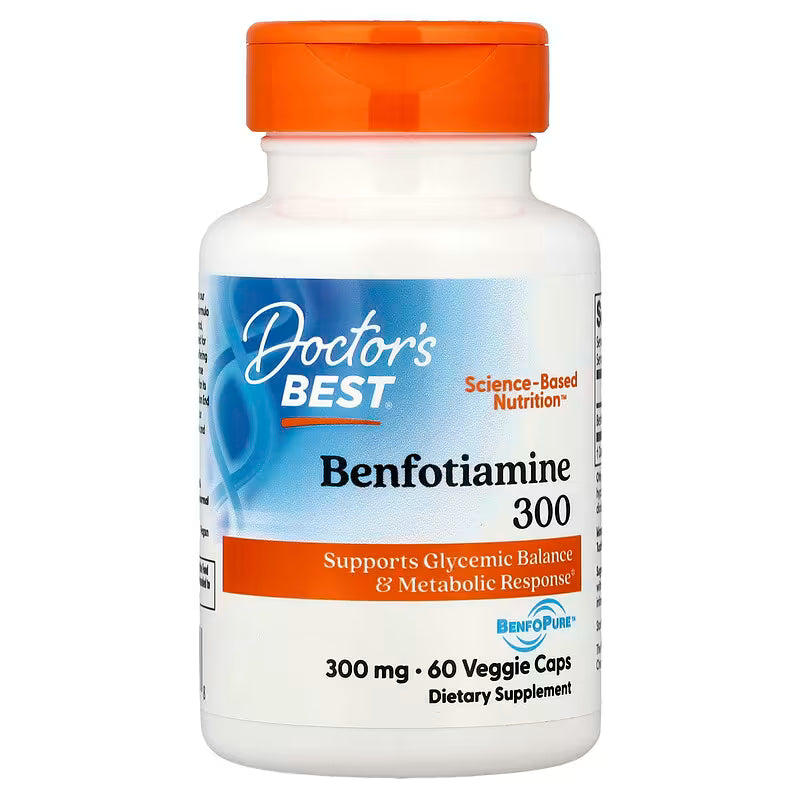Doctor's Best Benfotiamine 300 mg 60
