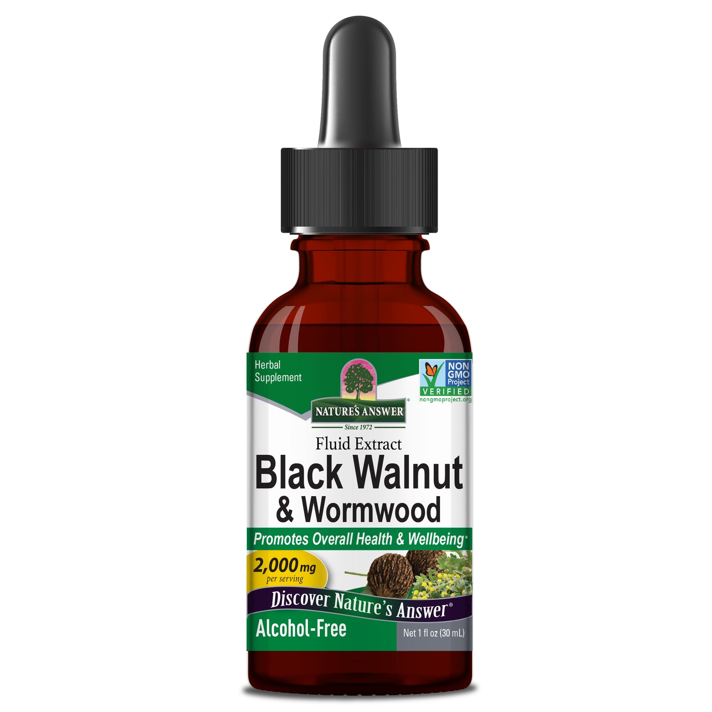 Natures Answer Black Walnut & Wormwood Tincture 30ml